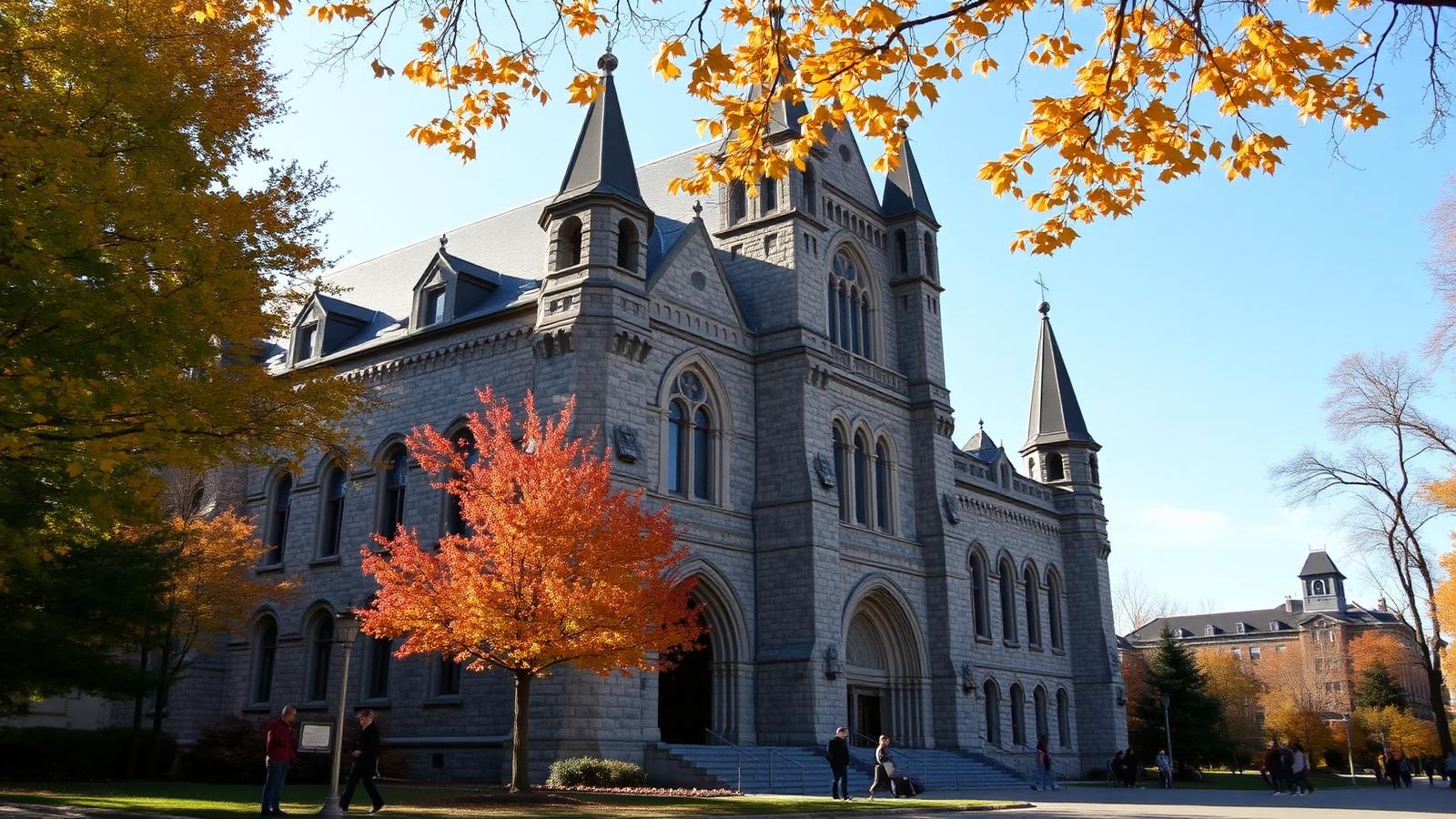 University campus in Canada