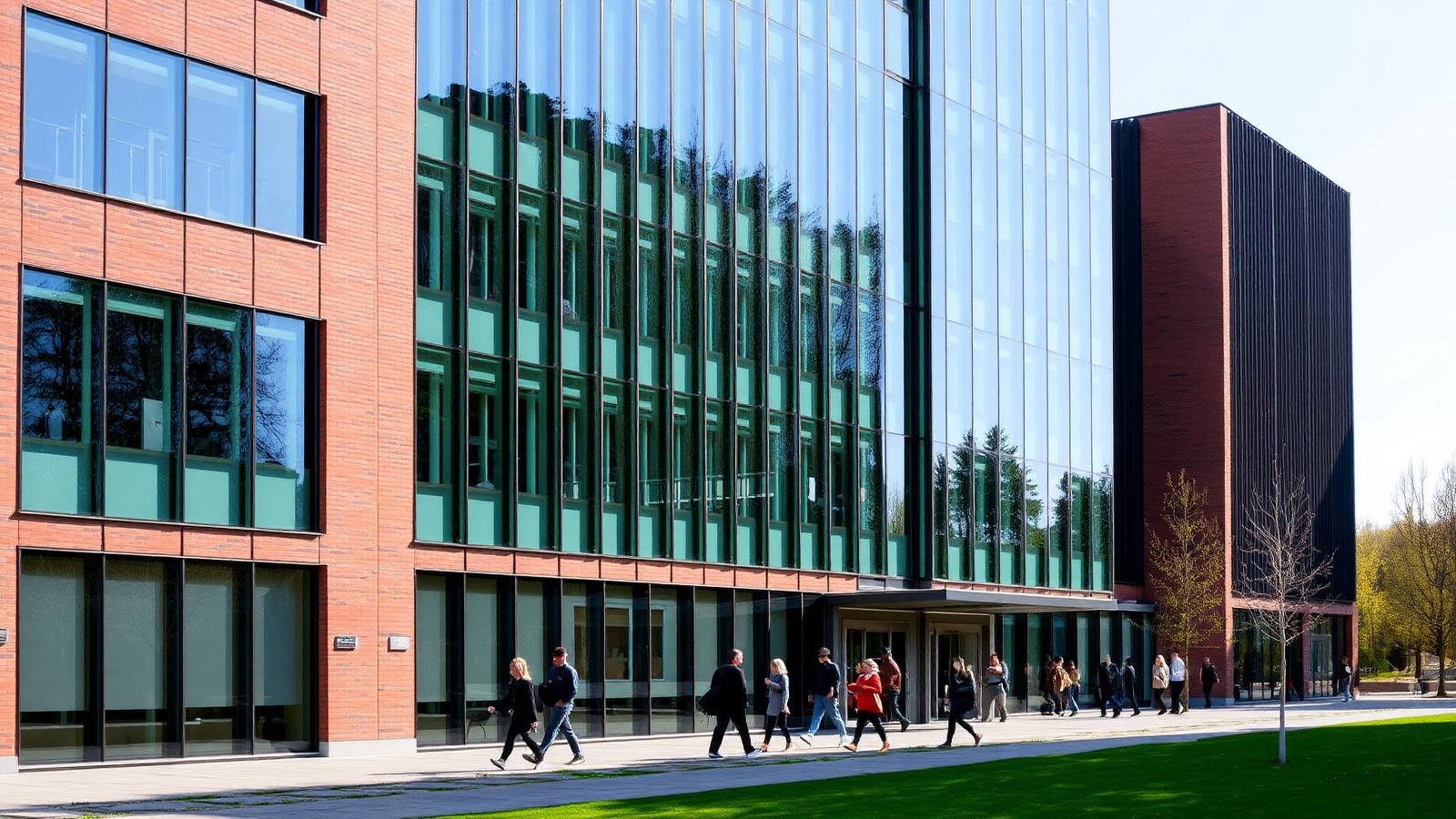 University campus in Germany